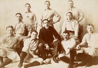 Chicago indoor baseball team 1897