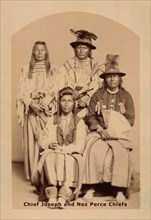 Chief Joseph and Nez Perce Chiefs