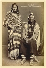 Iron Bull, Mountain Crow Chief, and Wife