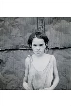Child living in Oklahoma City shacktown 1939