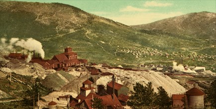 Colorado. Mt. Sopris from Spring Gulch Mine 1900