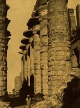 Columns at Karnak (Thebes), Egypt 1880
