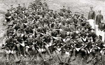 Company D, 8th Illinois Volunteer Regiment 1899