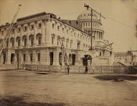 Capitol, Washington, D.C., south-east view, July, 1863 1863