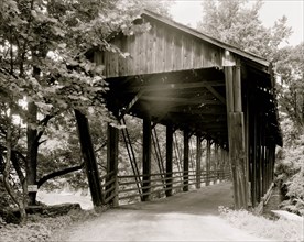 Covered Bridge over Owen's Creek, Frederick County, Maryland