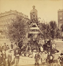 Lincoln Monument, Union Square, Decoration Day, 1876 1876