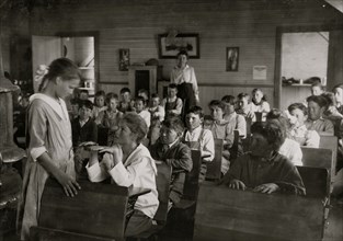 Daily inspection of teeth and finger nails. 1917