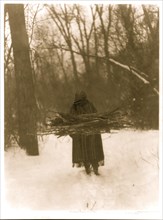 The wood gatherer--Sioux 1908