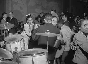 Dancing to the music of "Red" Sounders and his band at the Club DeLisa, Chicago, Illinois 1942