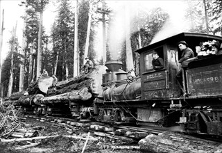 Logging Train 1920