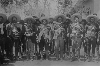 Pancho Villa & staff 1916