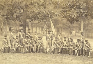 Drum corps, 8th New York State Militia, Arlington, Va., June, 1861 1863