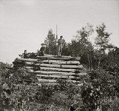 Elk Mountain, Maryland. Signal tower overlooking Antietam battlefield 1862
