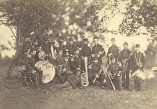 Elmira Cornet Band, Thirty-third Regiment, of the New York State Volunteers, July 1861 1861