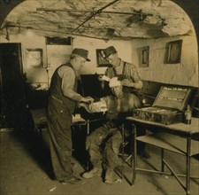 Emergency hospital in anthracite coal mines 1910