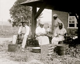 Ex Slaves on a Farm 1920
