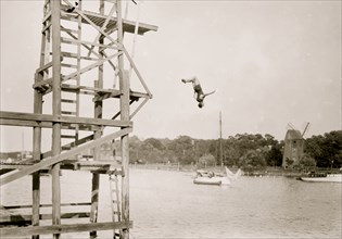 F.A. Mullen Dives for the New York Athletic Club 1912