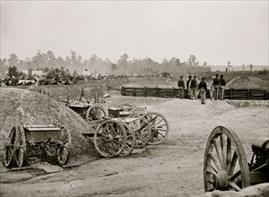 Fair Oaks, Va., vicinity. Fort Richardson and adjacent encampment 1862
