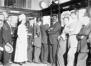 First Depositor in the Postal Bank of New York 1912