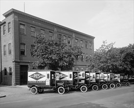Fleet of Pie Delivery Vehicles 1926