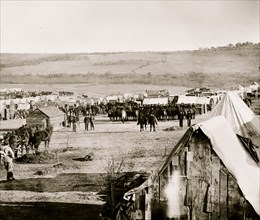 Fort Burnham, Va., vicinity. Camp of the 5th Pennsylvania Cavalry near the battlefield of Oct. 29, 1864 1864