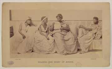 Reading the story Aenone 1889