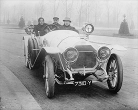 Francis Picabla in car