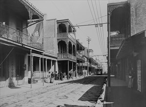 French Quarter Royal Street, New Orleans 1900