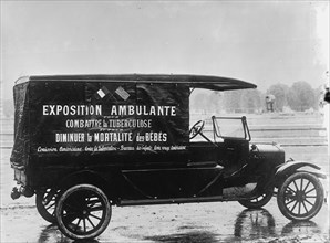 French-American World War I Ambulance at the Ready 1918