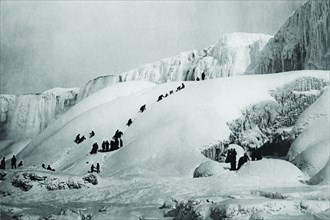 Frozen Niagara Falls 1919