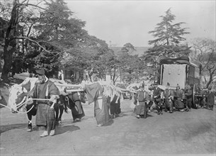Funeral Cortege for Japanese Emperor Mutsuhito 1912