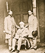 G.W.C. Lee, Robert E Lee, Walter Taylor 1863