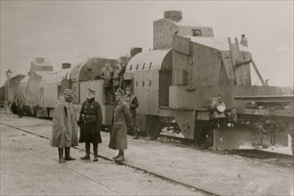 Austrian armored train in Galicia
