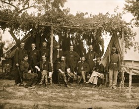 Gen. Edward Ferrero and staff 1864