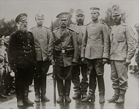 German And Austrian prisoners in Russia