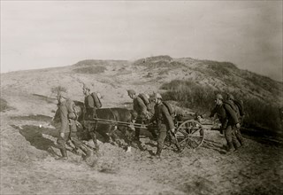 German Marine Infantry Patrol -- Belgium