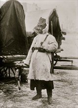 German soldier in winter dress