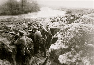 German Trenches on the Aisne