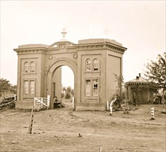 Gettysburg, Pennsylvania. The cemetery gatehouse 1863