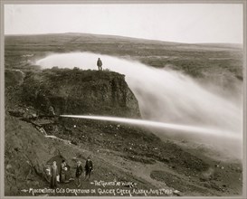Miocene Ditch Company's mining operations on Glacier Creek 1910