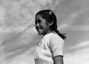 Girl smiling  1943