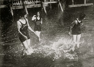 Girls Frolic in water at Alameda