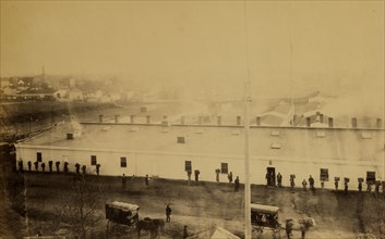 Government bakery, Stoneman's Station, Aquia Creek & Fredericksburg Railroad 1863