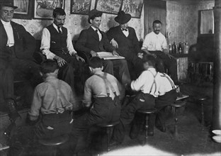 Greek Bootblacks in Indianapolis, IN 1908