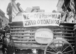 Greek Nationalism Bubbles into emigration from New York to Greece 1912