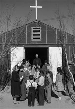 Entrance, Catholic chapel 1943
