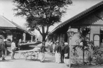 Plague Hospital in Bombay India 1922
