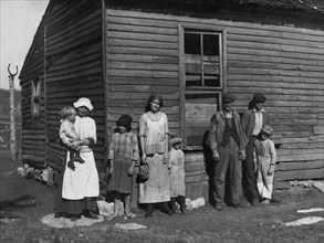 Hazel family (very poorly educated). Children have not been to school this year although living within 1 1/2 miles of school 1917