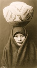 Zuni girl with jar 1903