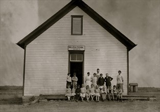Hillside School in Comanche County, OK 1916